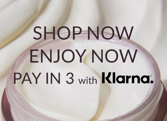 Shop now enjoy now pay in 3 with Klarna