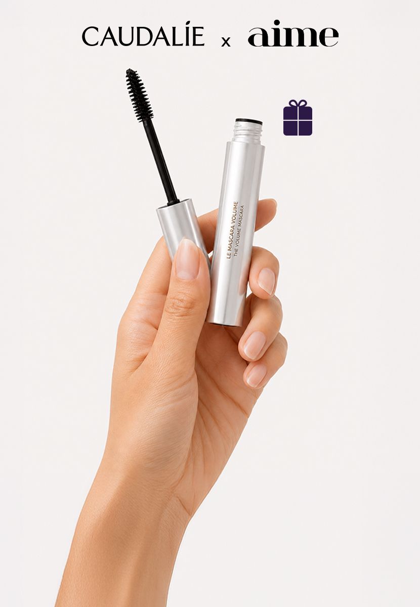 Caudalie x Aime Votre Mascara Volume Aime offert dès 79 CHF d'achat. Code : MASCARA
